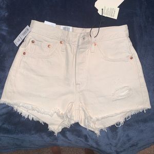 Levi’s high waisted shorts